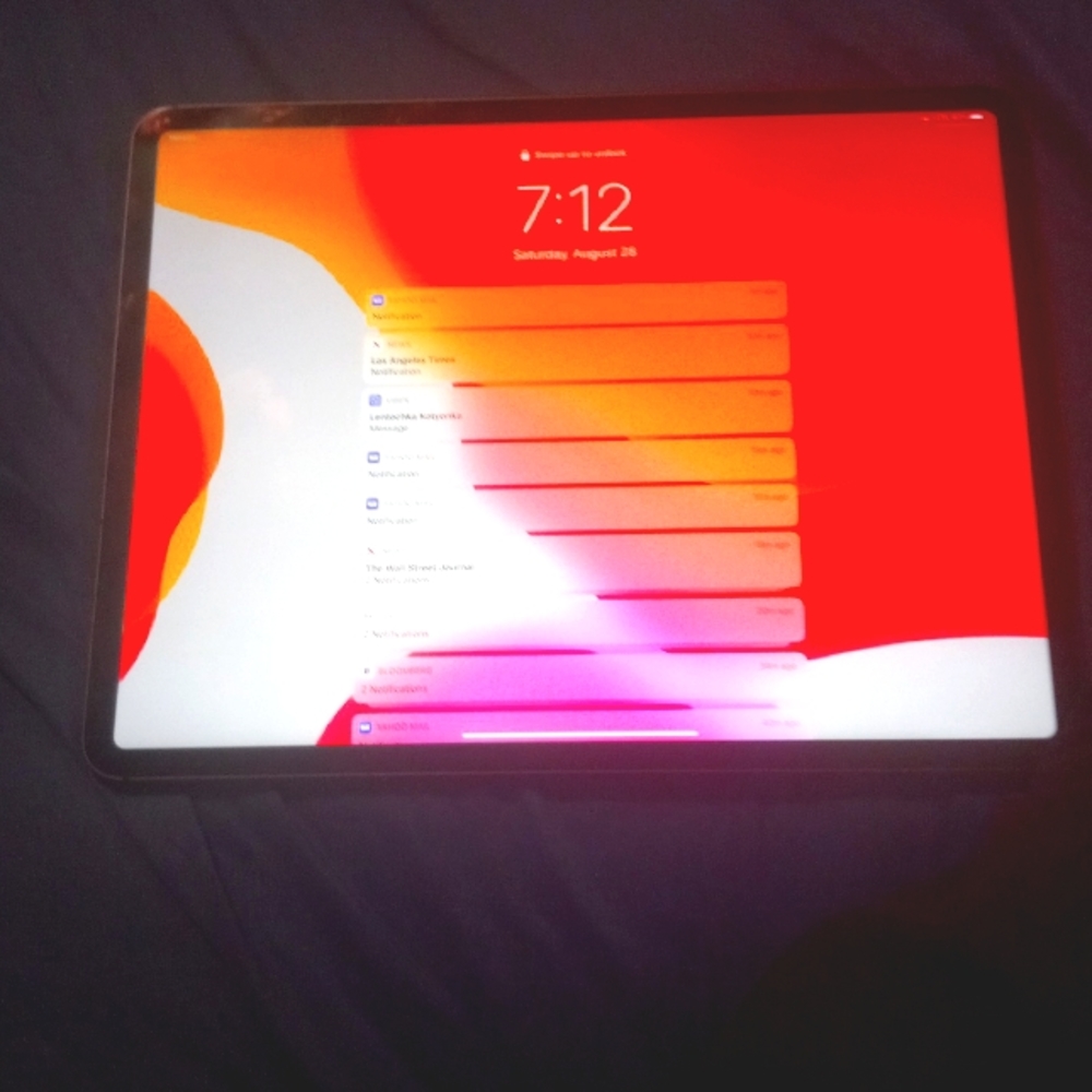 5th generation apple iPad pro 12.9